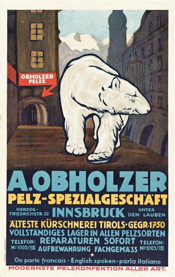 VARIOUS ARTISTS.  [GERMAN & EUROPEAN ADVERTISING.] Group of approx. 82 posters. 1930s-1980s. Sizes vary.